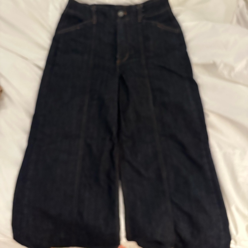 Anthropologie: Maeve wide leg jeans